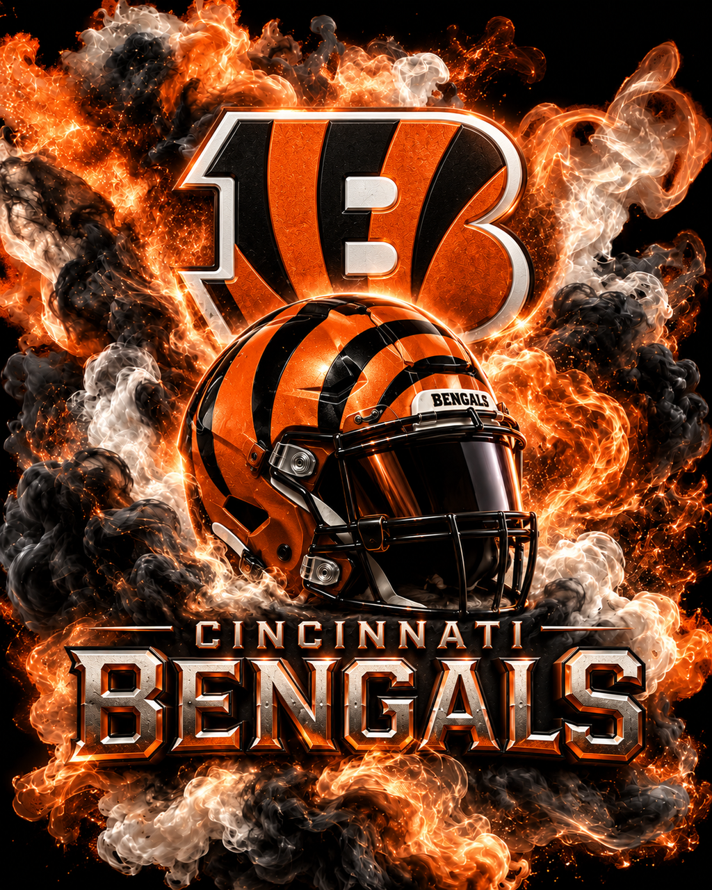 Game Day Helmet Smoke Football Shirts | Team-Inspired Fan Tees