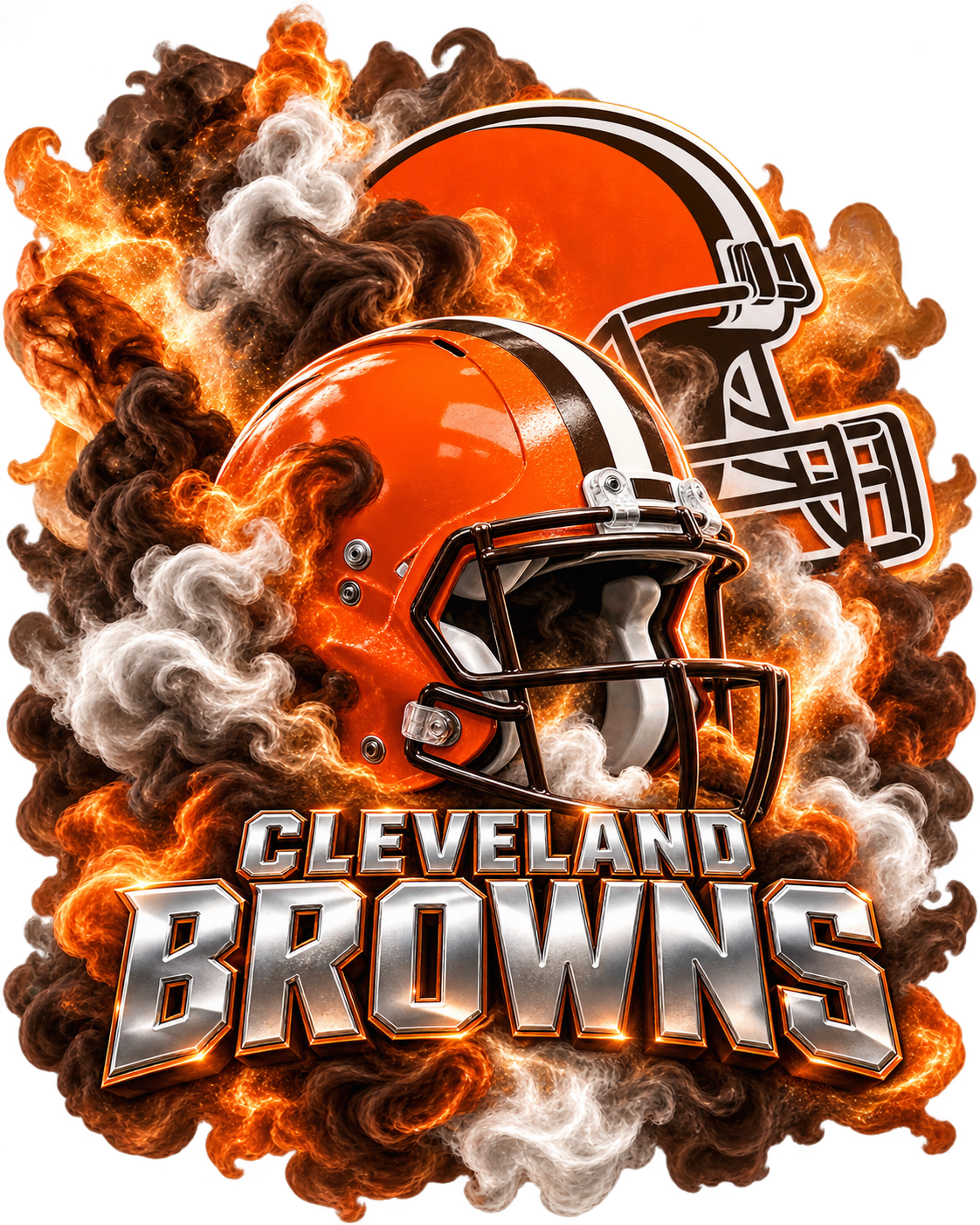 Game Day Helmet Smoke Football Shirts | Team-Inspired Fan Tees