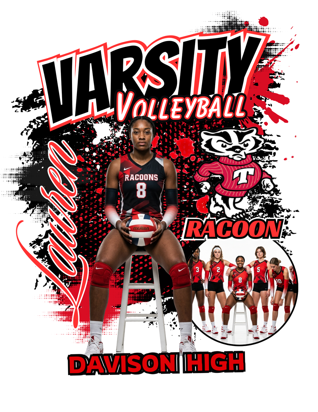 Varsity Volleyball T-shirts