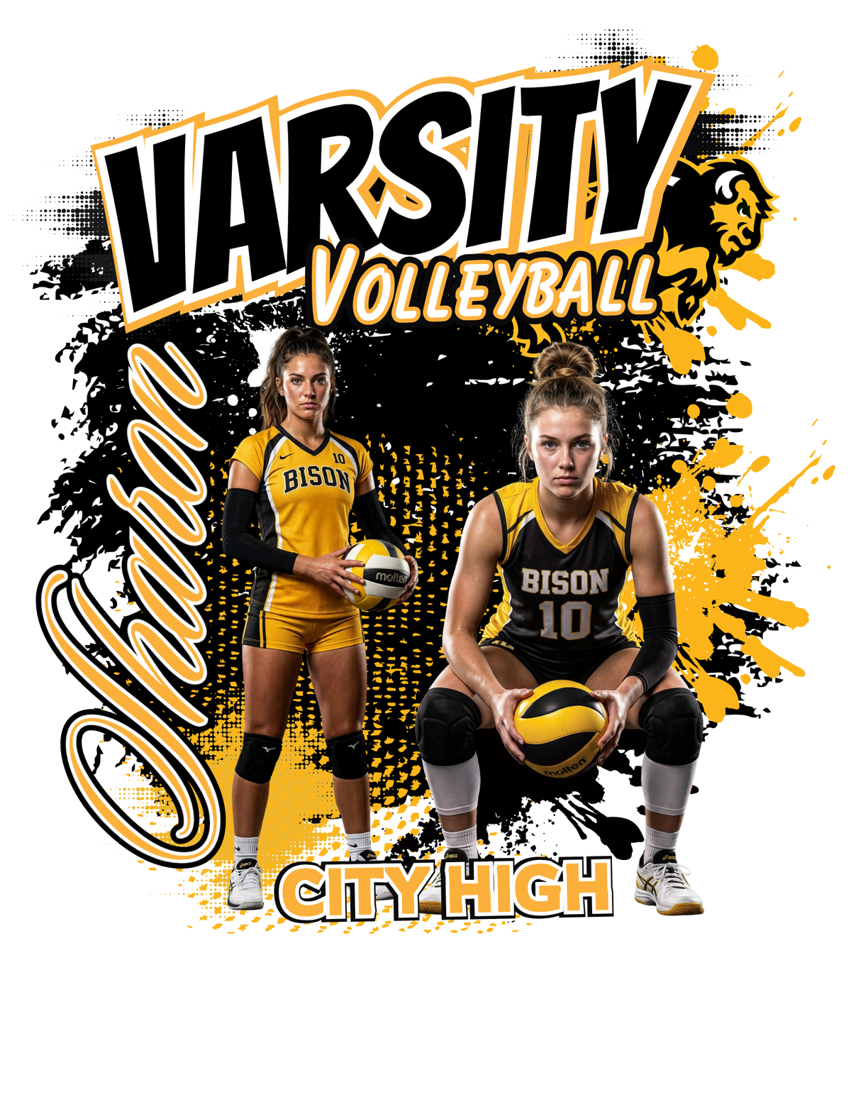 Varsity Volleyball T-shirts