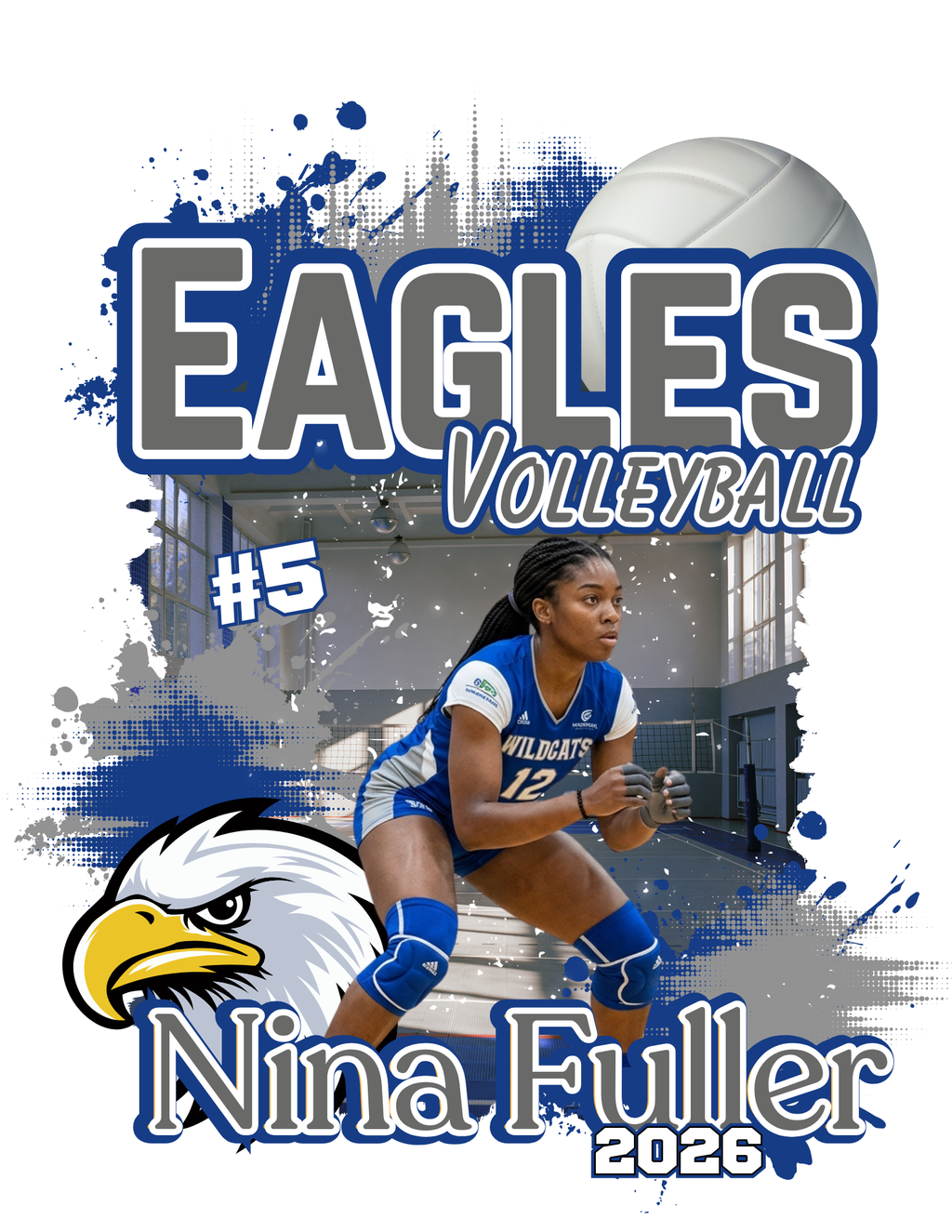 Varsity Volleyball T-shirts
