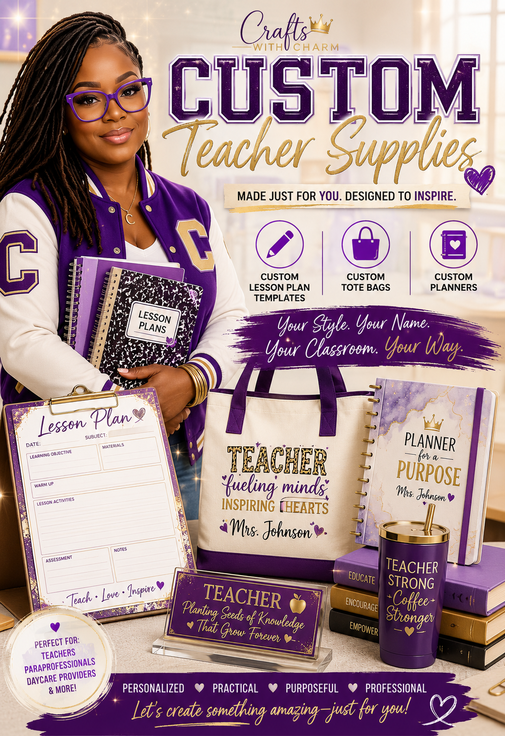 Custom Back-to-School Classroom Bundle
