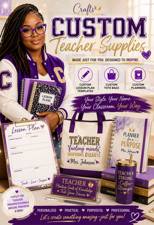 Custom Back-to-School Classroom Bundle