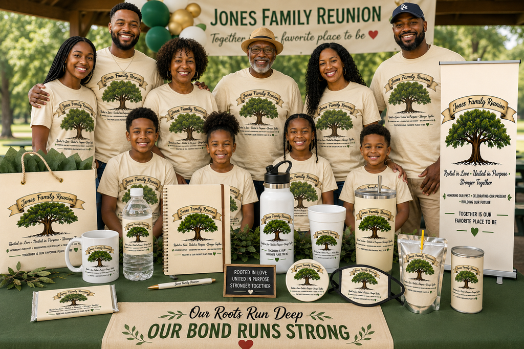 CUSTOM FAMILY REUNION BRANDING CONSULTATION & DESIGN FEE