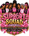 Breast Cancer Support Squad Shirts