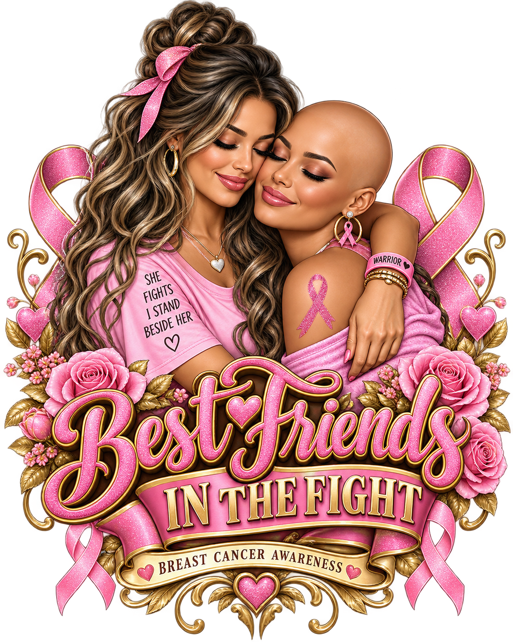Breast Cancer Support Squad Shirts