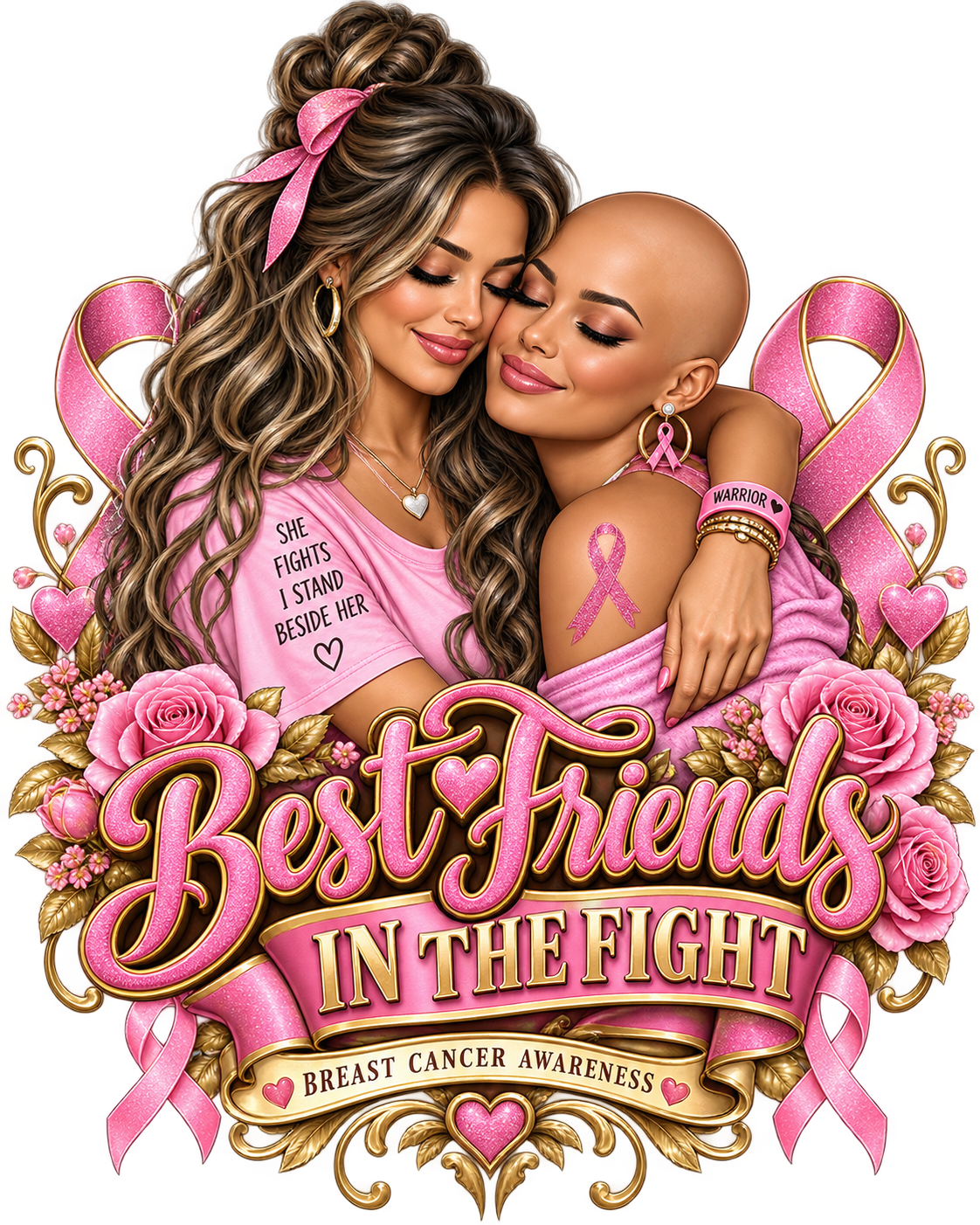 Breast Cancer Support Squad Shirts