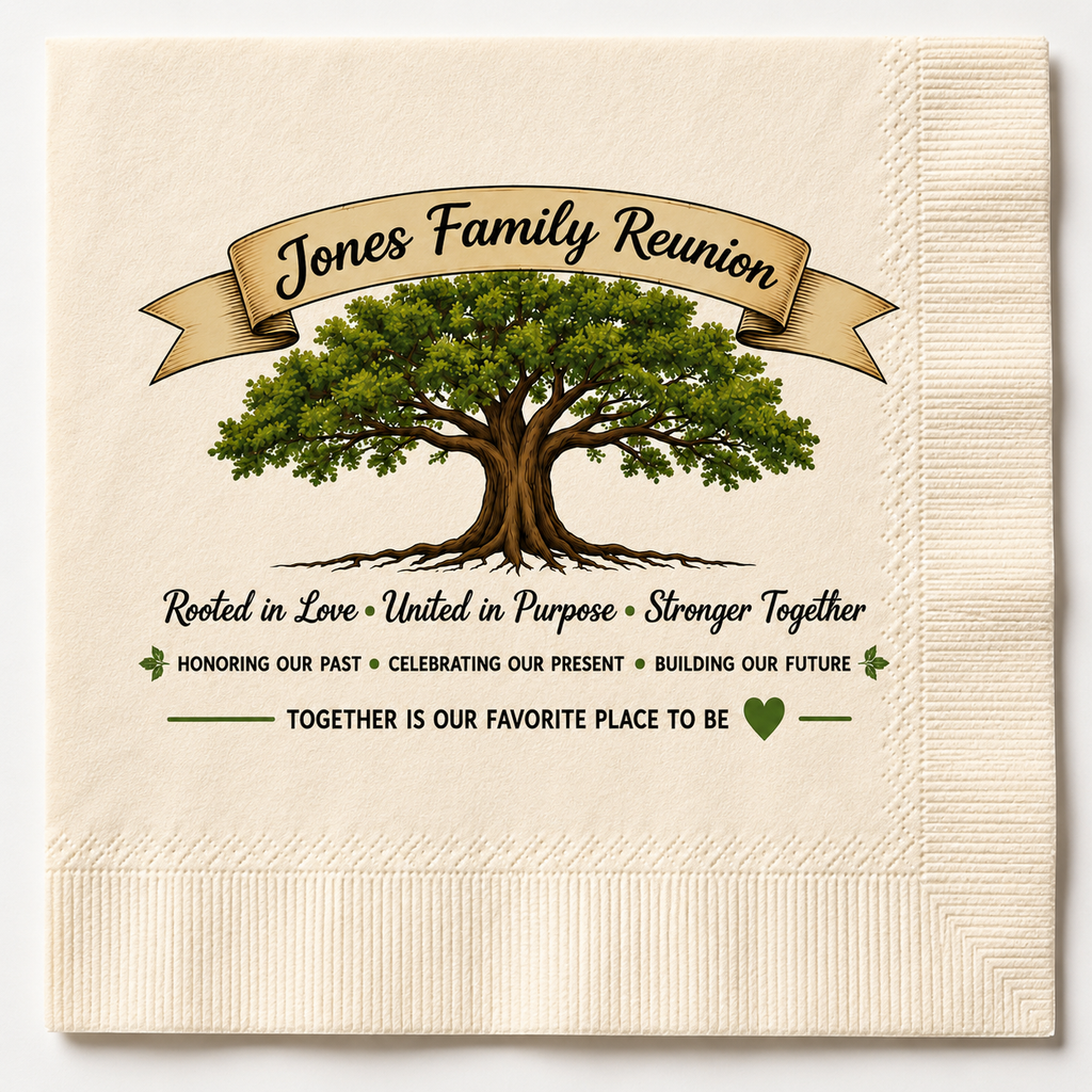 CUSTOM FAMILY REUNION BRANDING CONSULTATION & DESIGN FEE