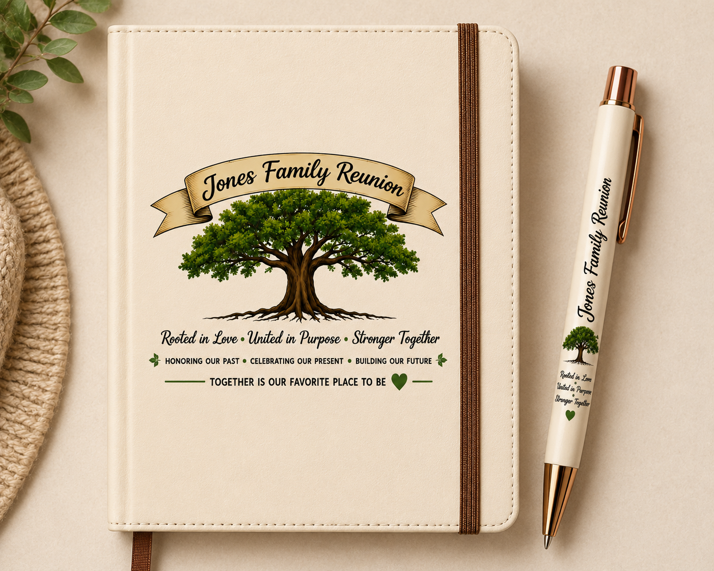 CUSTOM FAMILY REUNION BRANDING CONSULTATION & DESIGN FEE