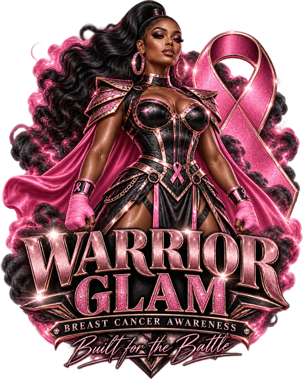 Fight Like a Warrior Breast Cancer Awareness Tees