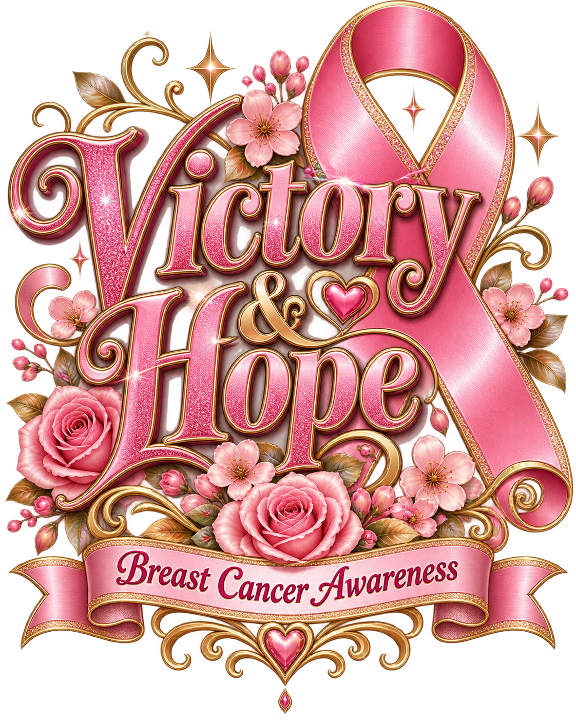 Survivor Strong Breast Cancer Awareness Tees