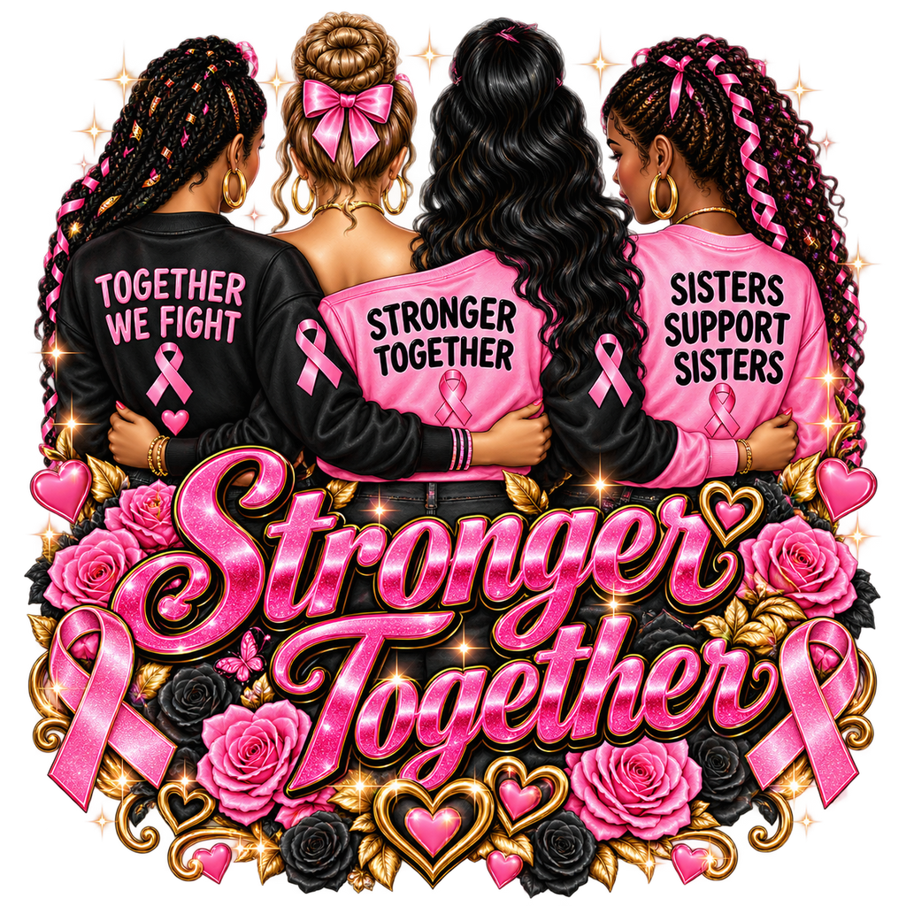Sisterhood In the Fight Breast Cancer Awareness Tees