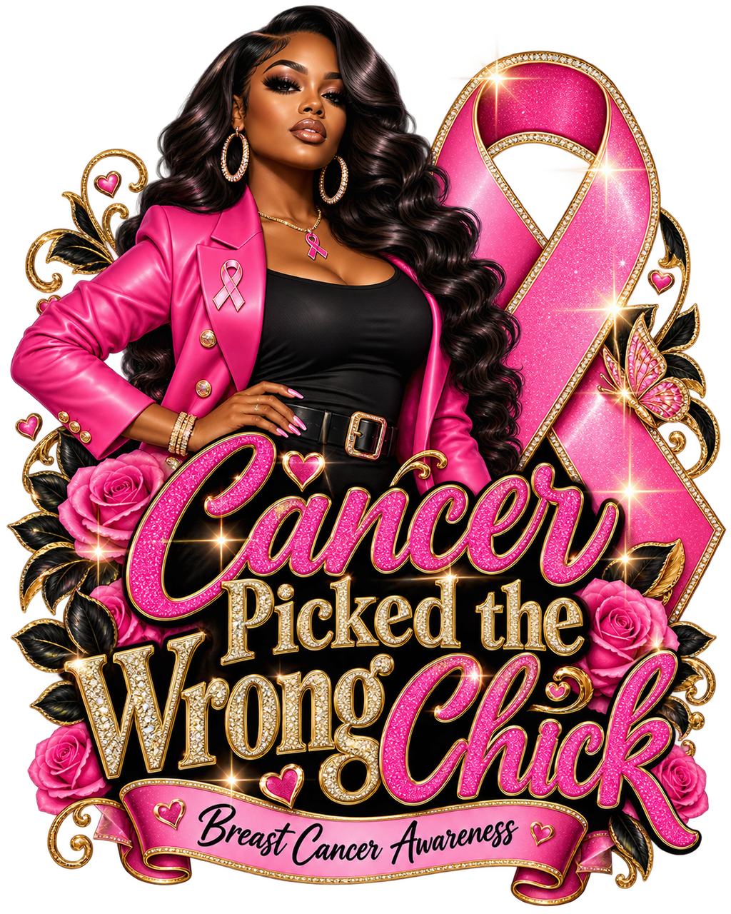 Playful Breast Cancer Awareness Tees