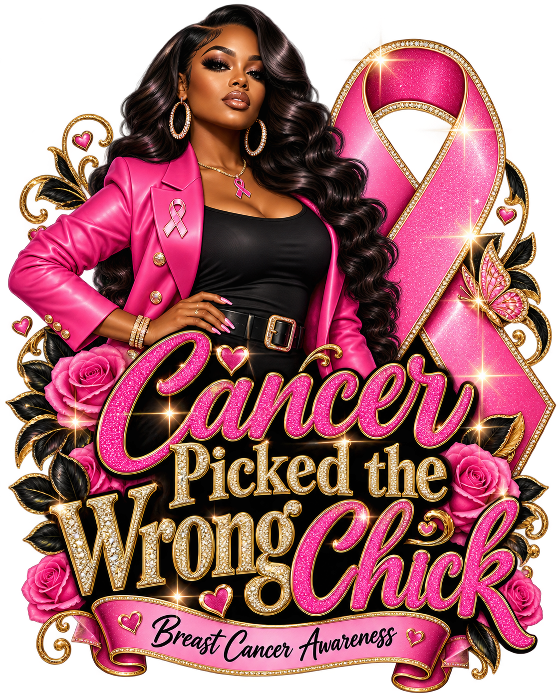 Playful Breast Cancer Awareness Tees