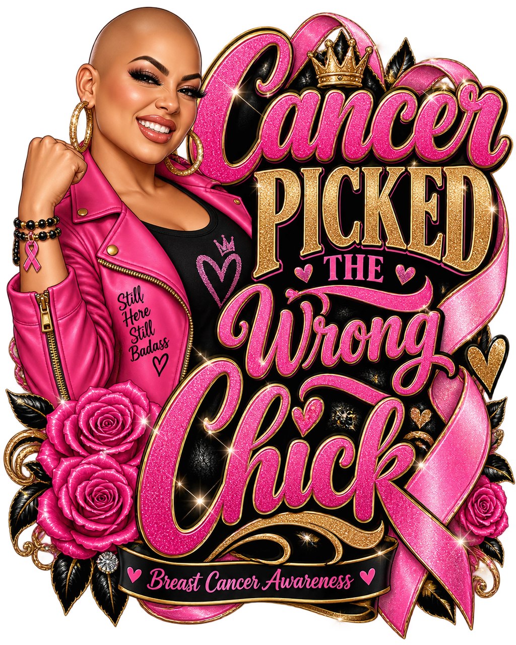 Playful Breast Cancer Awareness Tees