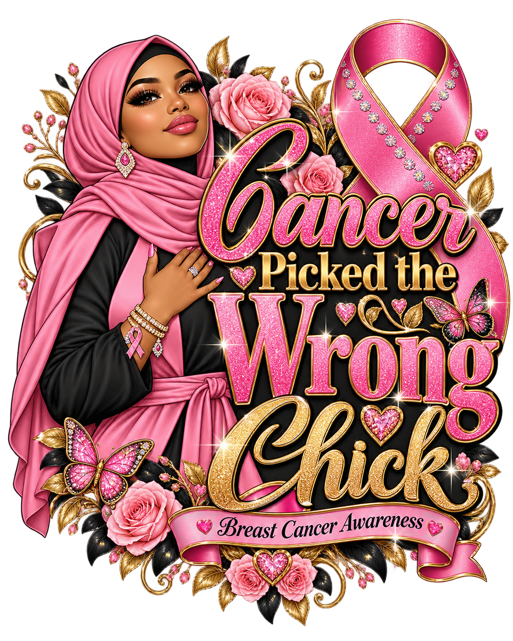 Playful Breast Cancer Awareness Tees