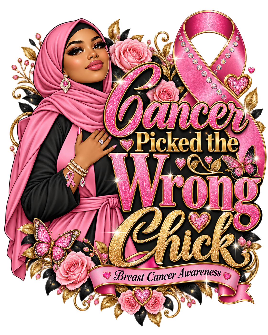 Playful Breast Cancer Awareness Tees