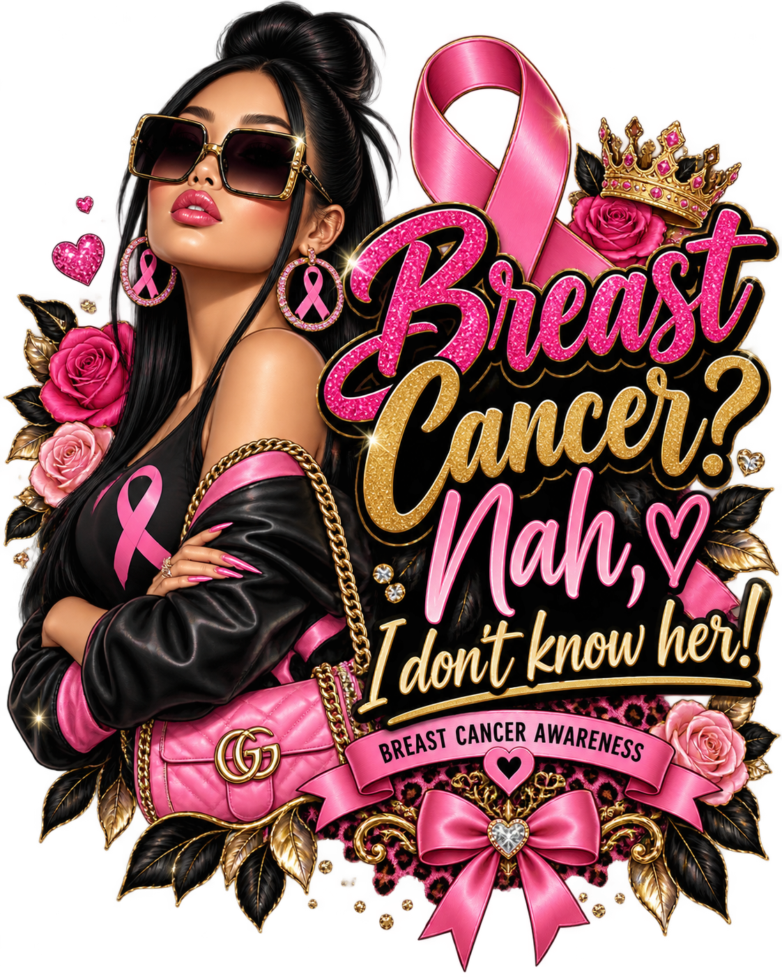 Playful Breast Cancer Awareness Tees