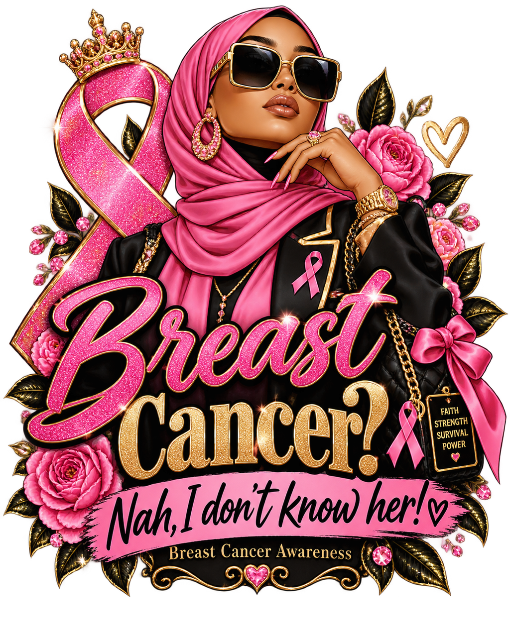 Playful Breast Cancer Awareness Tees