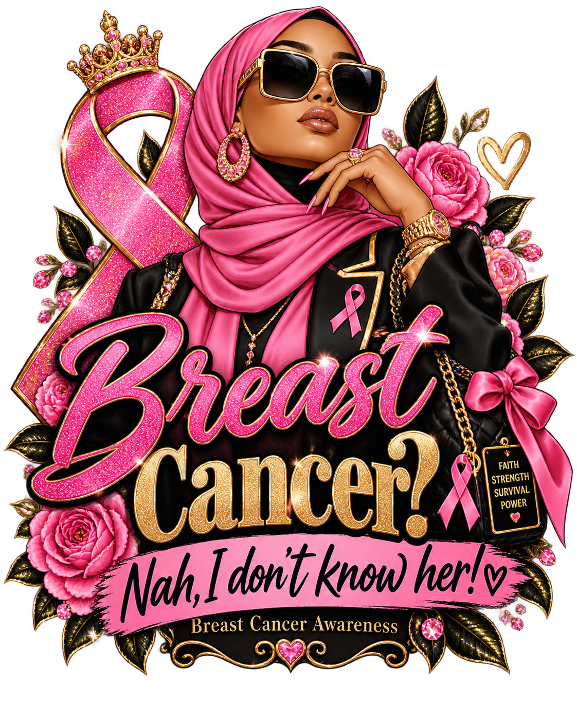 Playful Breast Cancer Awareness Tees