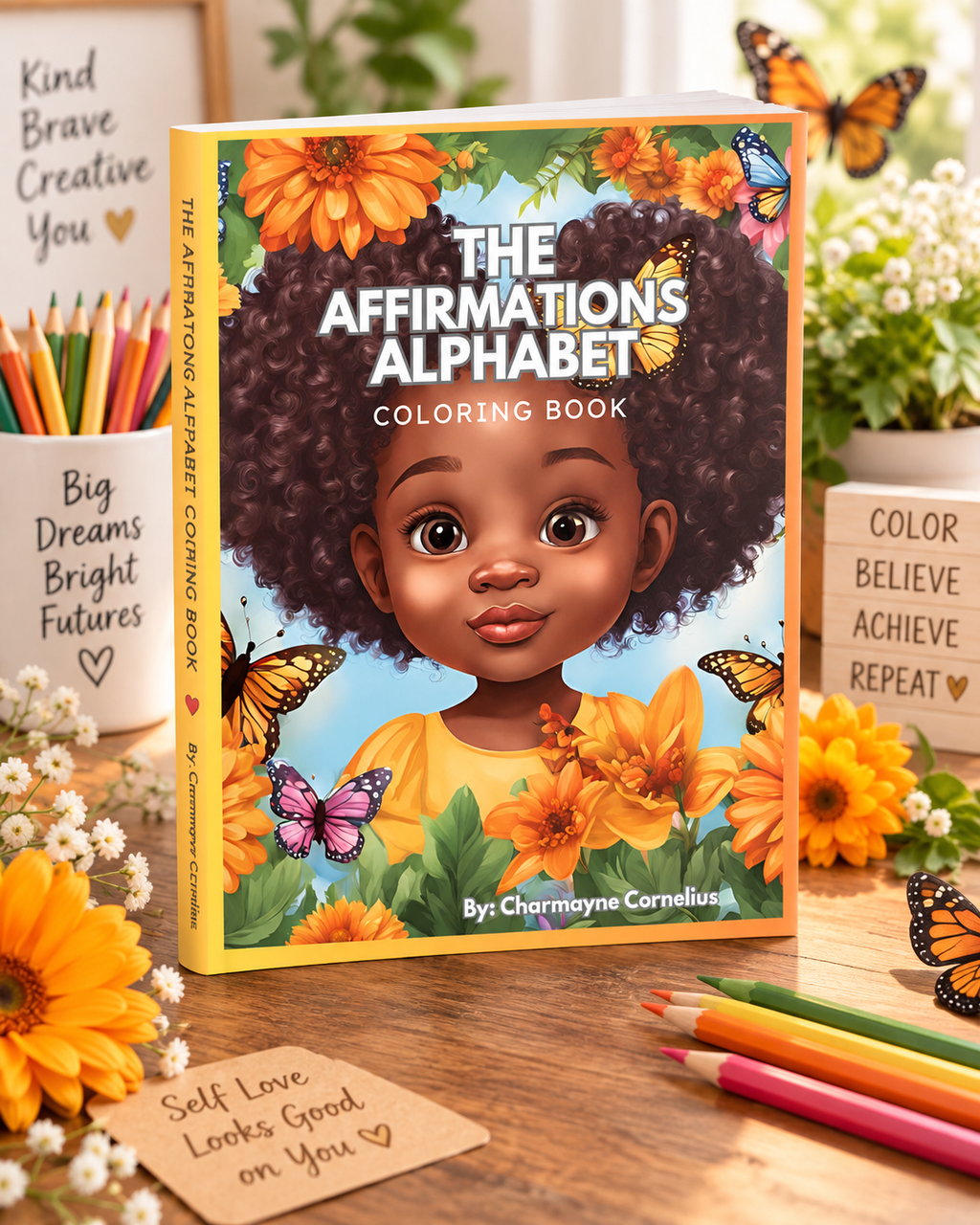 The Affirmations Alphabet Coloring Book