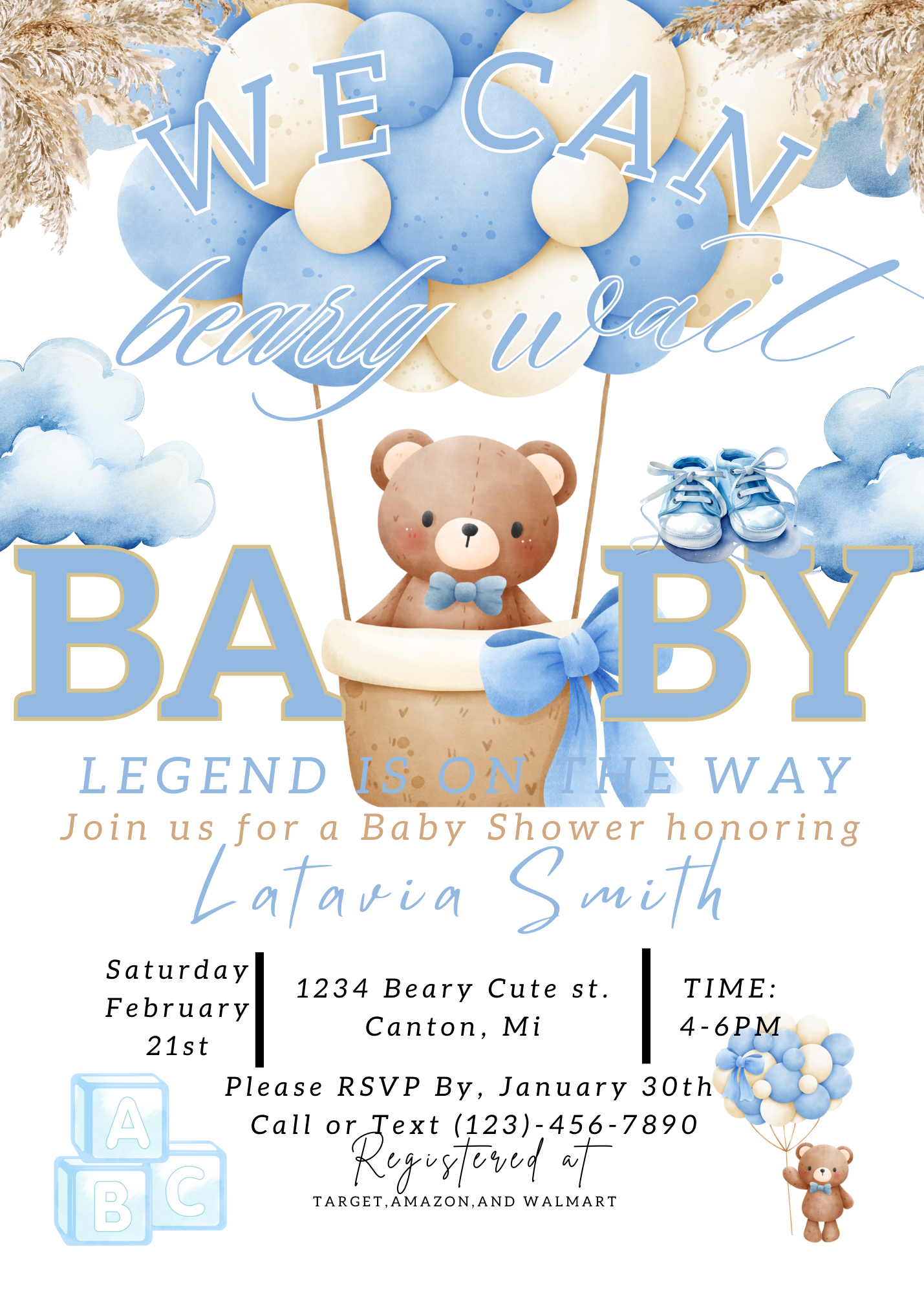 CUSTOM INVITATIONS