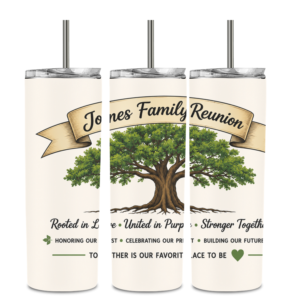 CUSTOM FAMILY REUNION BRANDING CONSULTATION & DESIGN FEE