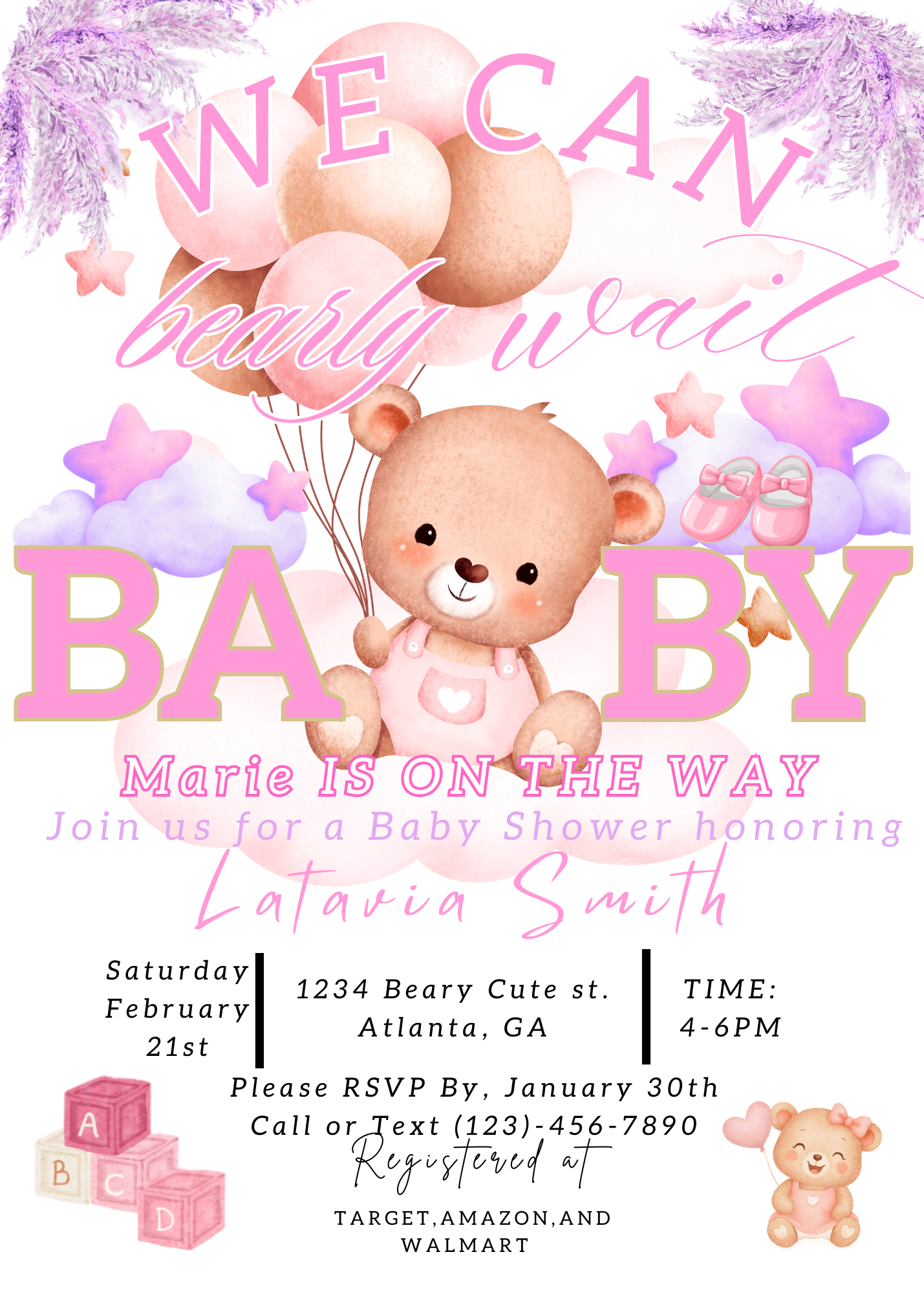 CUSTOM INVITATIONS