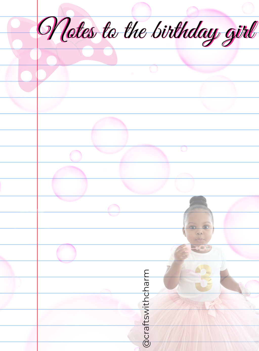 CUSTOM NOTEPAPER