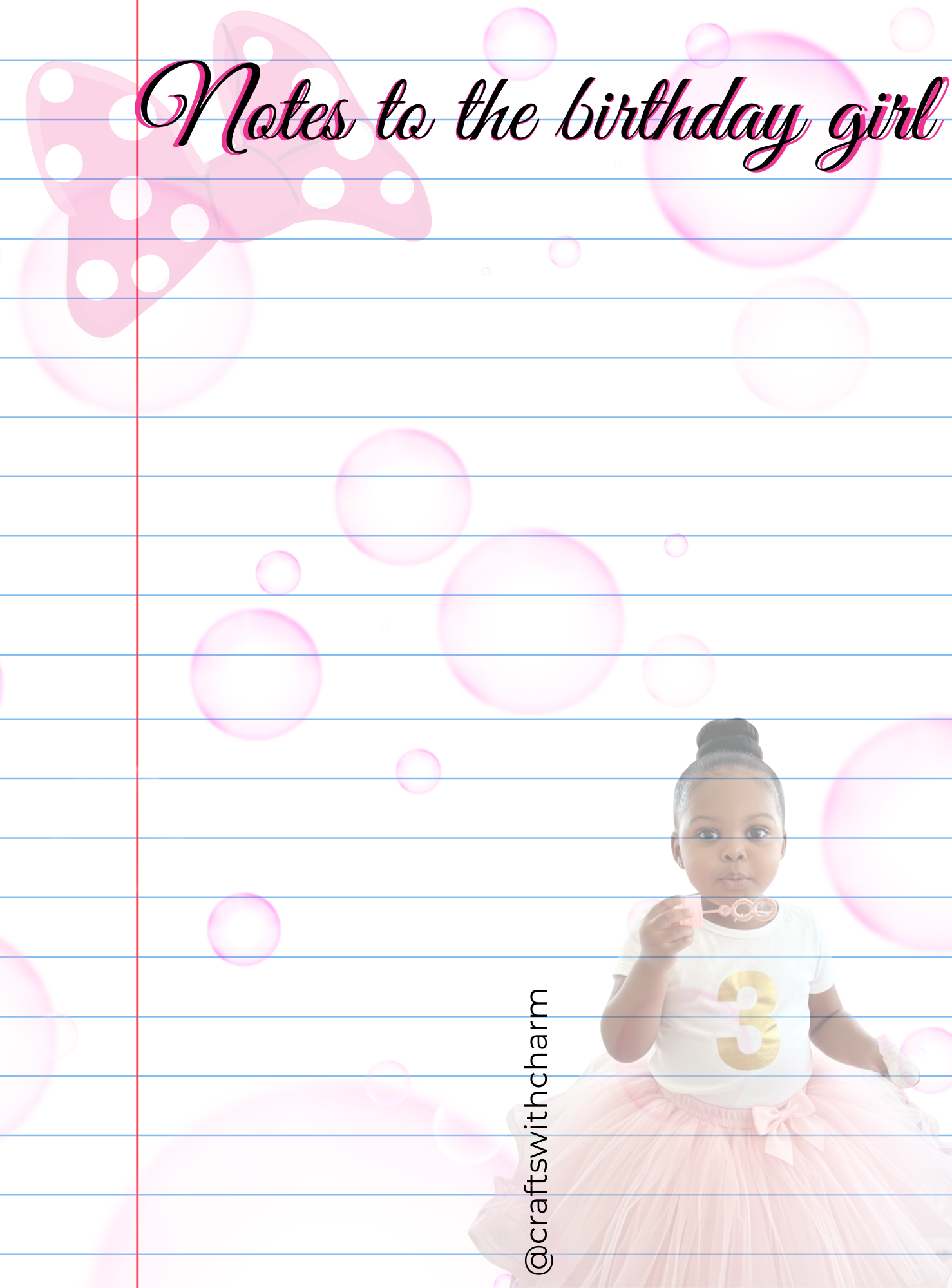 CUSTOM NOTEPAPER