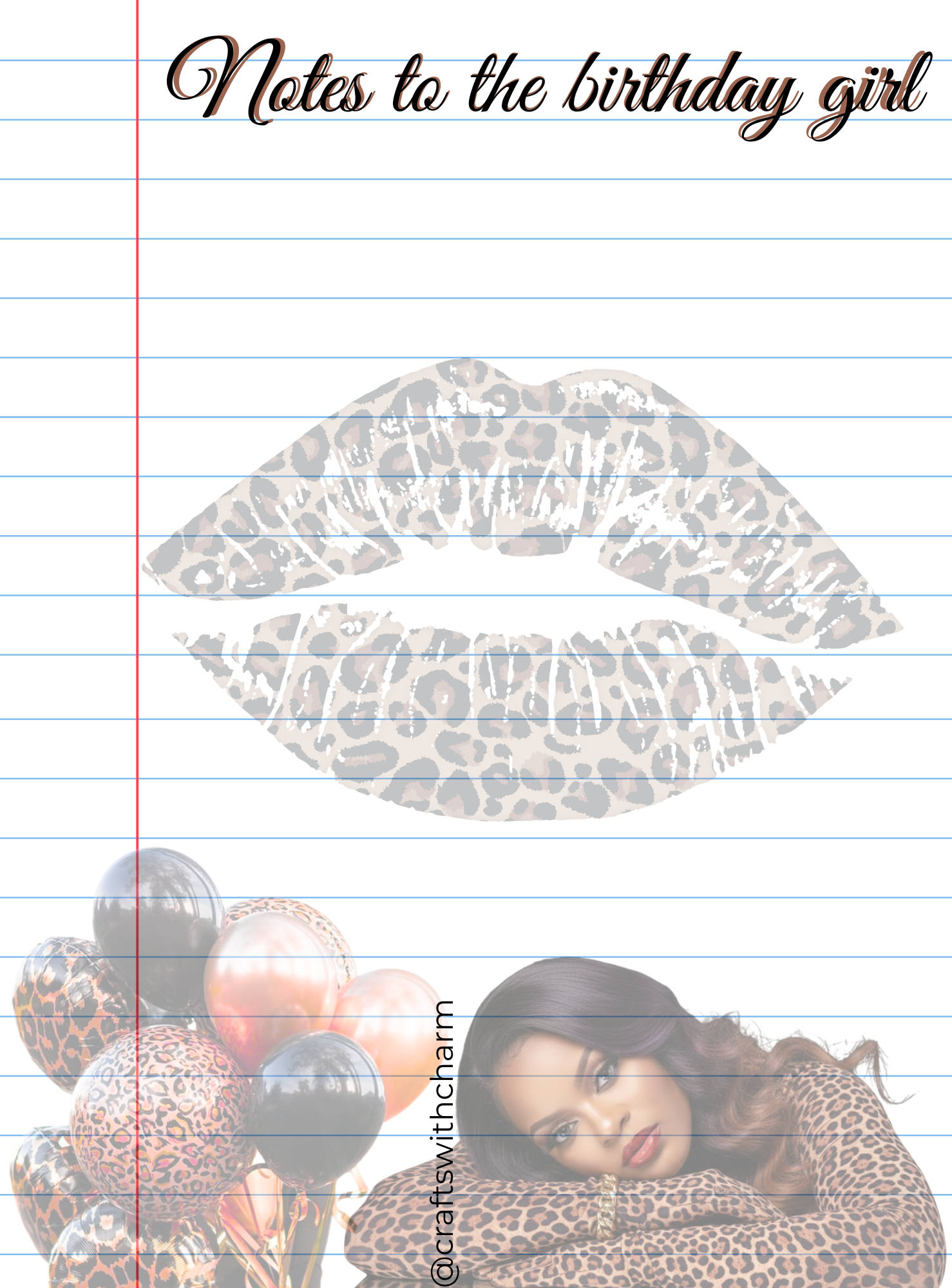 CUSTOM NOTEPAPER