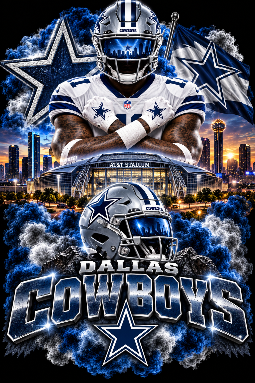 Game Day X Smoke Collection | Football Team Shirts & Fan Gear