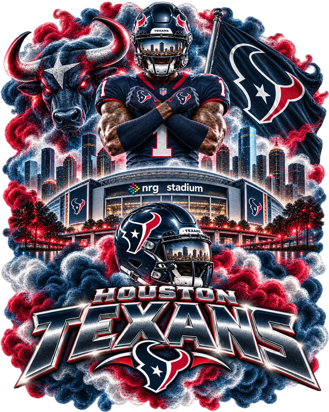 Game Day X Smoke Collection | Football Team Shirts & Fan Gear