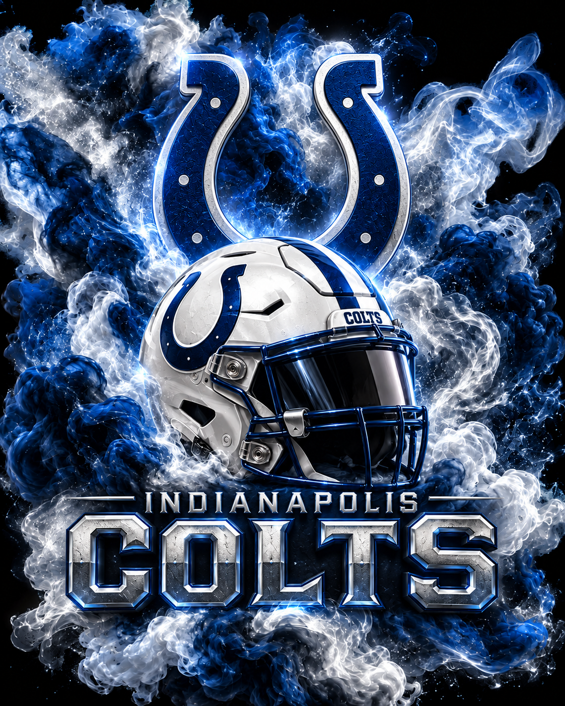 Game Day Helmet Smoke Football Shirts | Team-Inspired Fan Tees