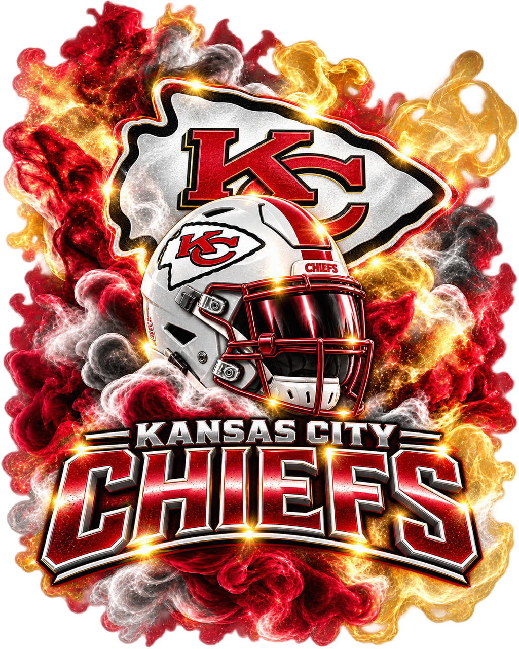 Game Day Helmet Smoke Football Shirts | Team-Inspired Fan Tees