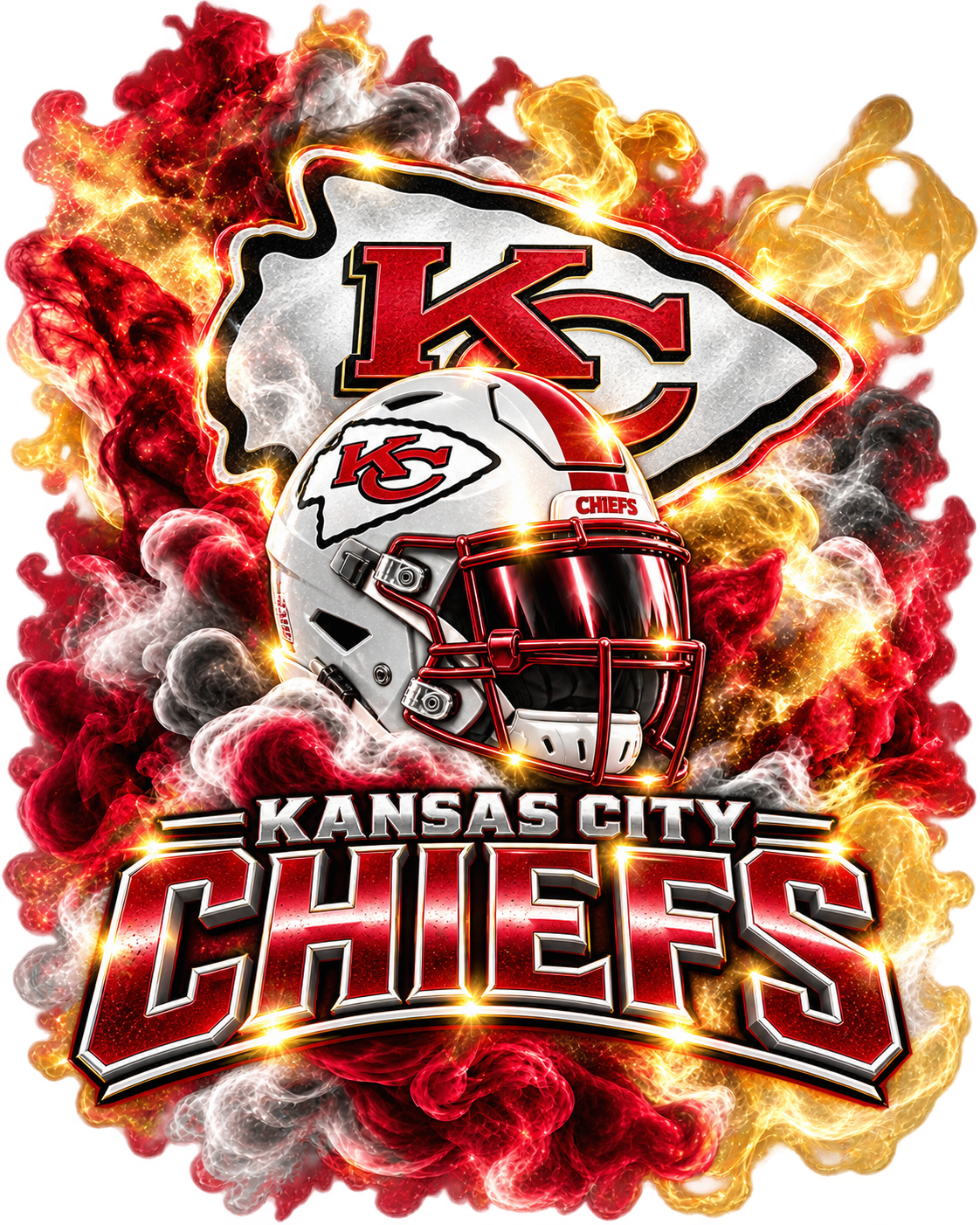 Game Day Helmet Smoke Football Shirts | Team-Inspired Fan Tees