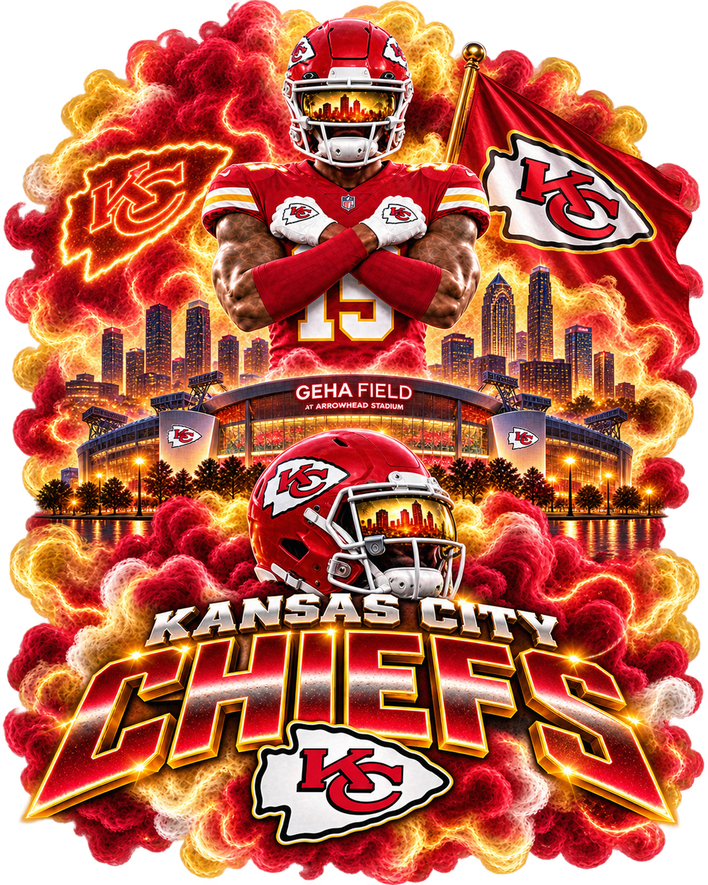 Game Day X Smoke Collection | Football Team Shirts & Fan Gear