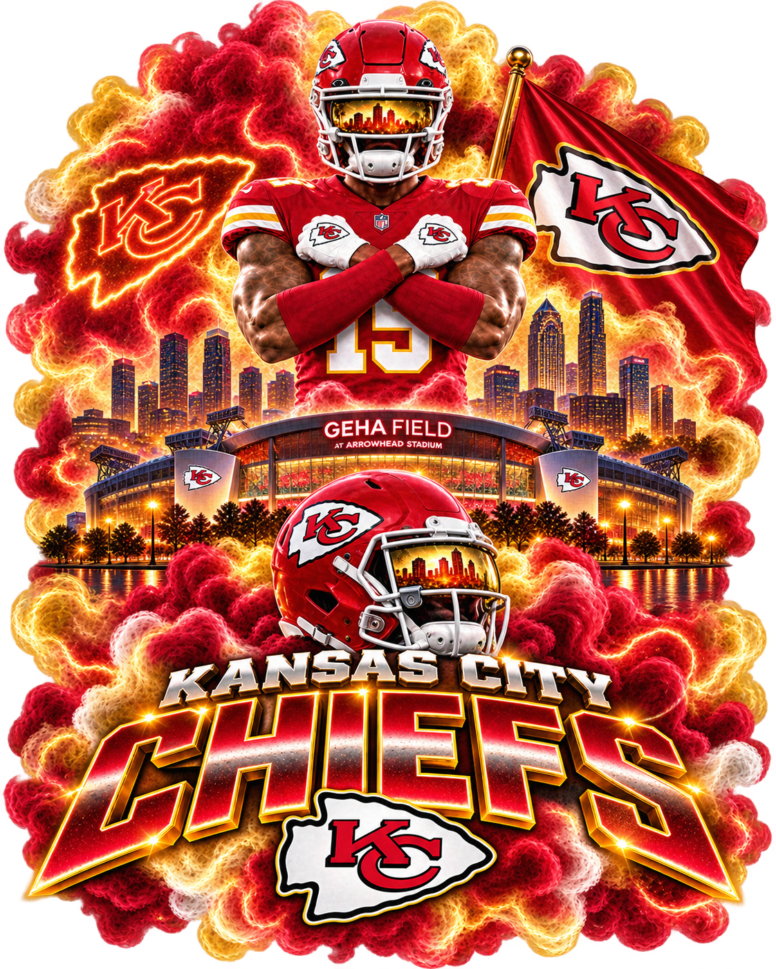 Game Day X Smoke Collection | Football Team Shirts & Fan Gear