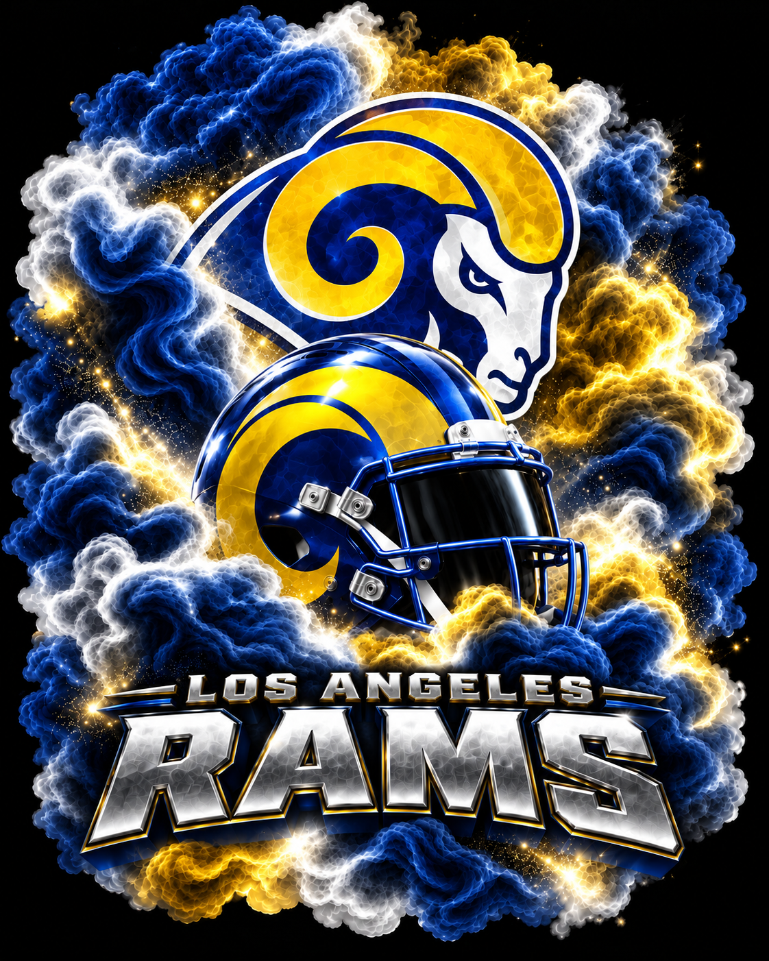 Game Day Helmet Smoke Football Shirts | Team-Inspired Fan Tees
