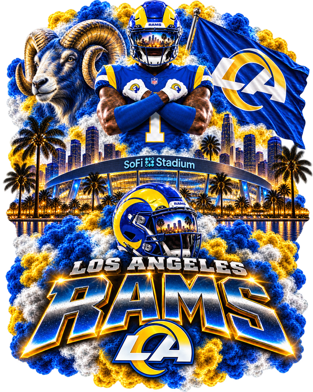 Game Day X Smoke Collection | Football Team Shirts & Fan Gear