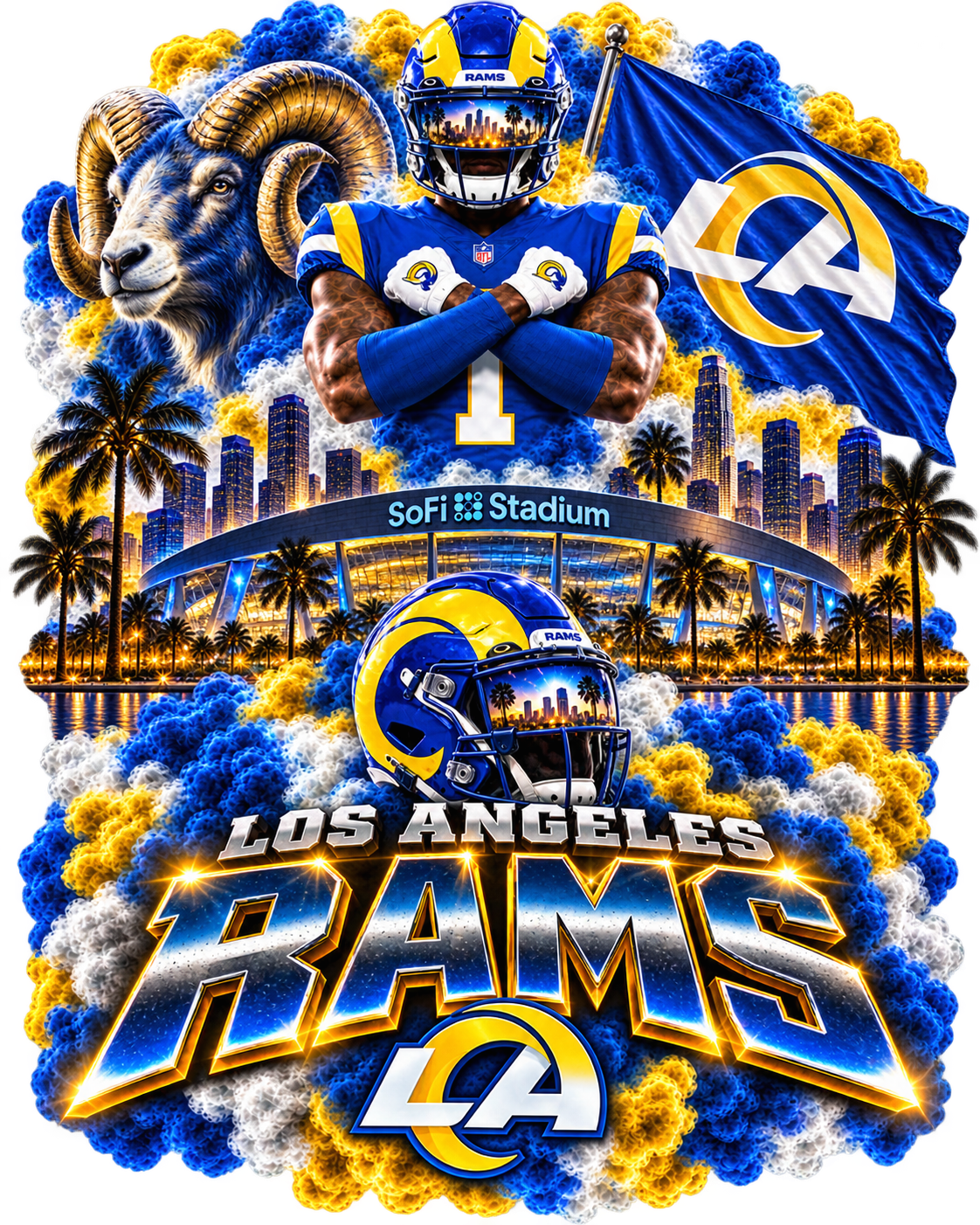 Game Day X Smoke Collection | Football Team Shirts & Fan Gear