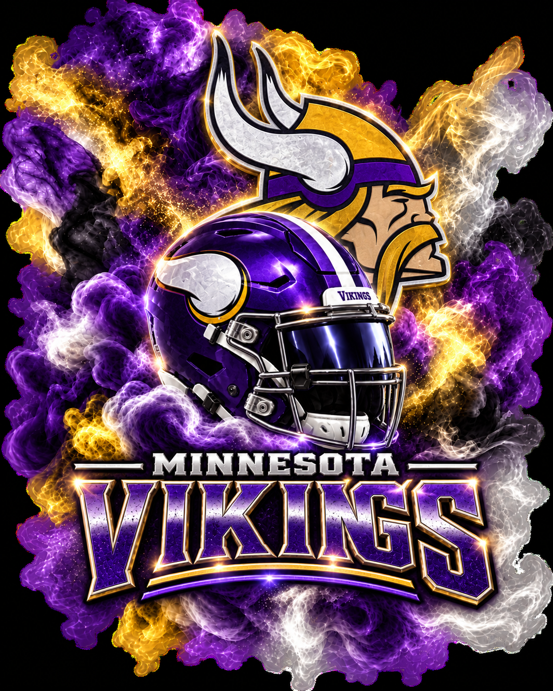 Game Day Helmet Smoke Football Shirts | Team-Inspired Fan Tees