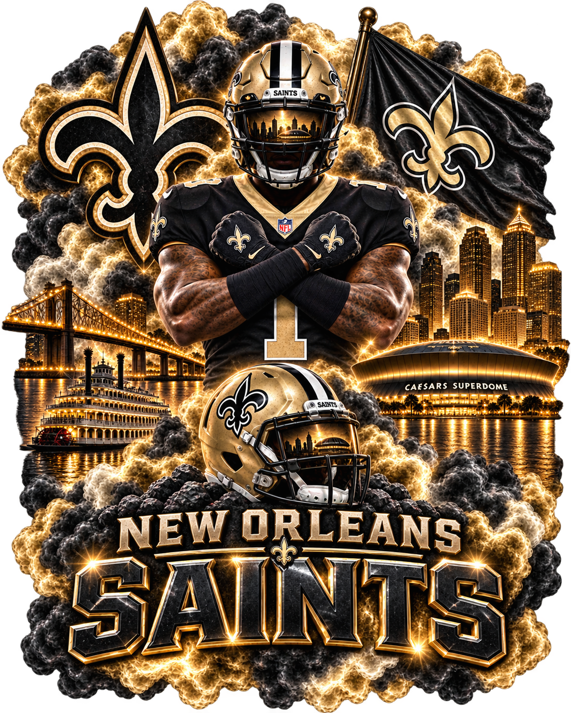 Game Day X Smoke Collection | Football Team Shirts & Fan Gear