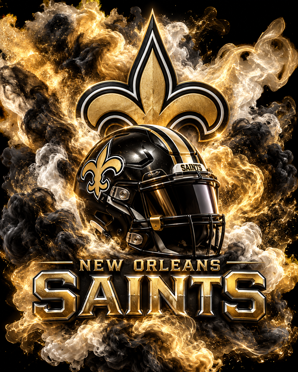 Game Day Helmet Smoke Football Shirts | Team-Inspired Fan Tees