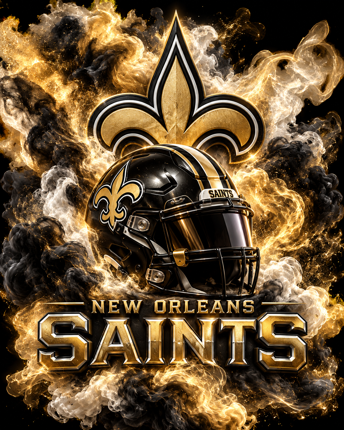 Game Day Helmet Smoke Football Shirts | Team-Inspired Fan Tees