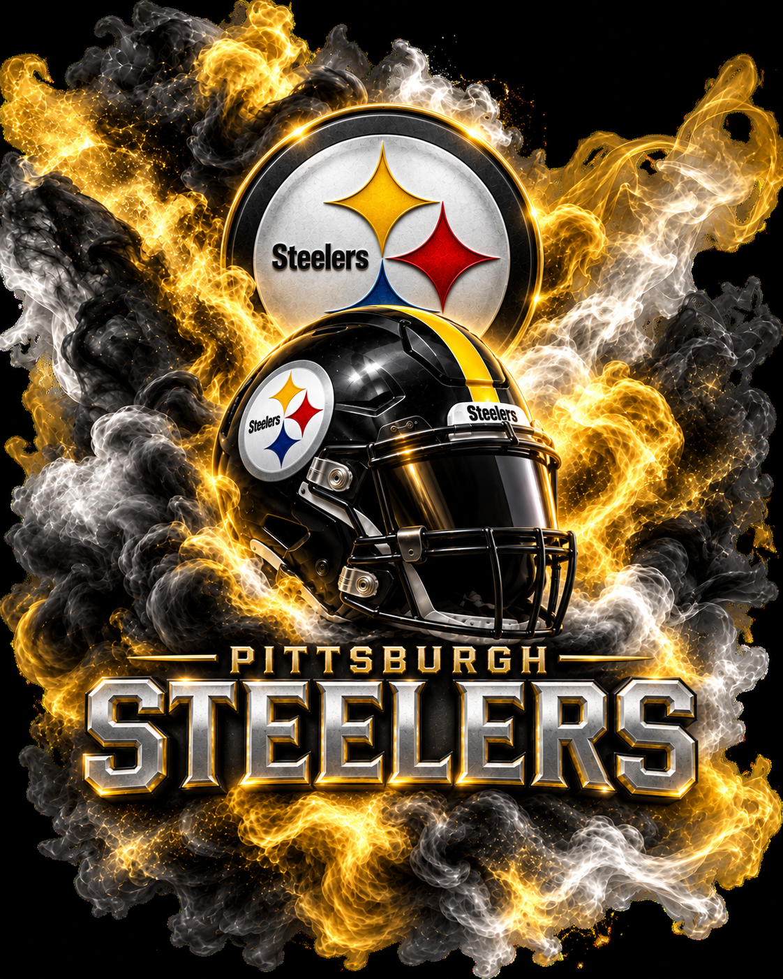 Game Day Helmet Smoke Football Shirts | Team-Inspired Fan Tees