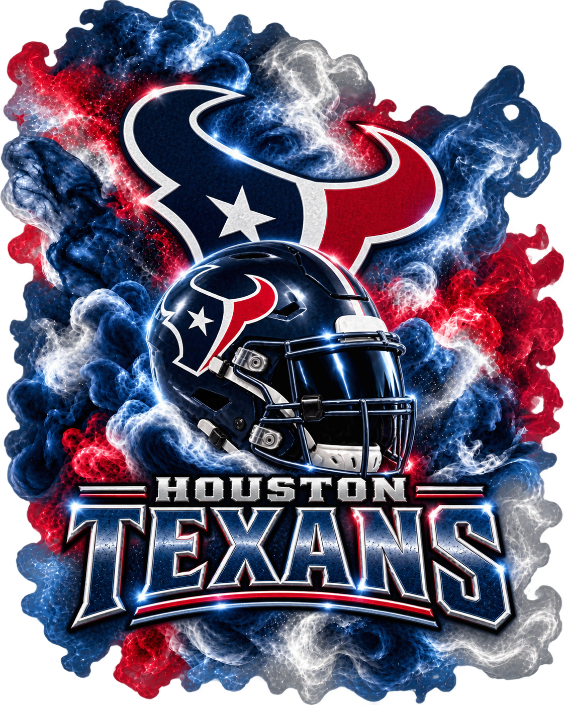Game Day Helmet Smoke Football Shirts | Team-Inspired Fan Tees