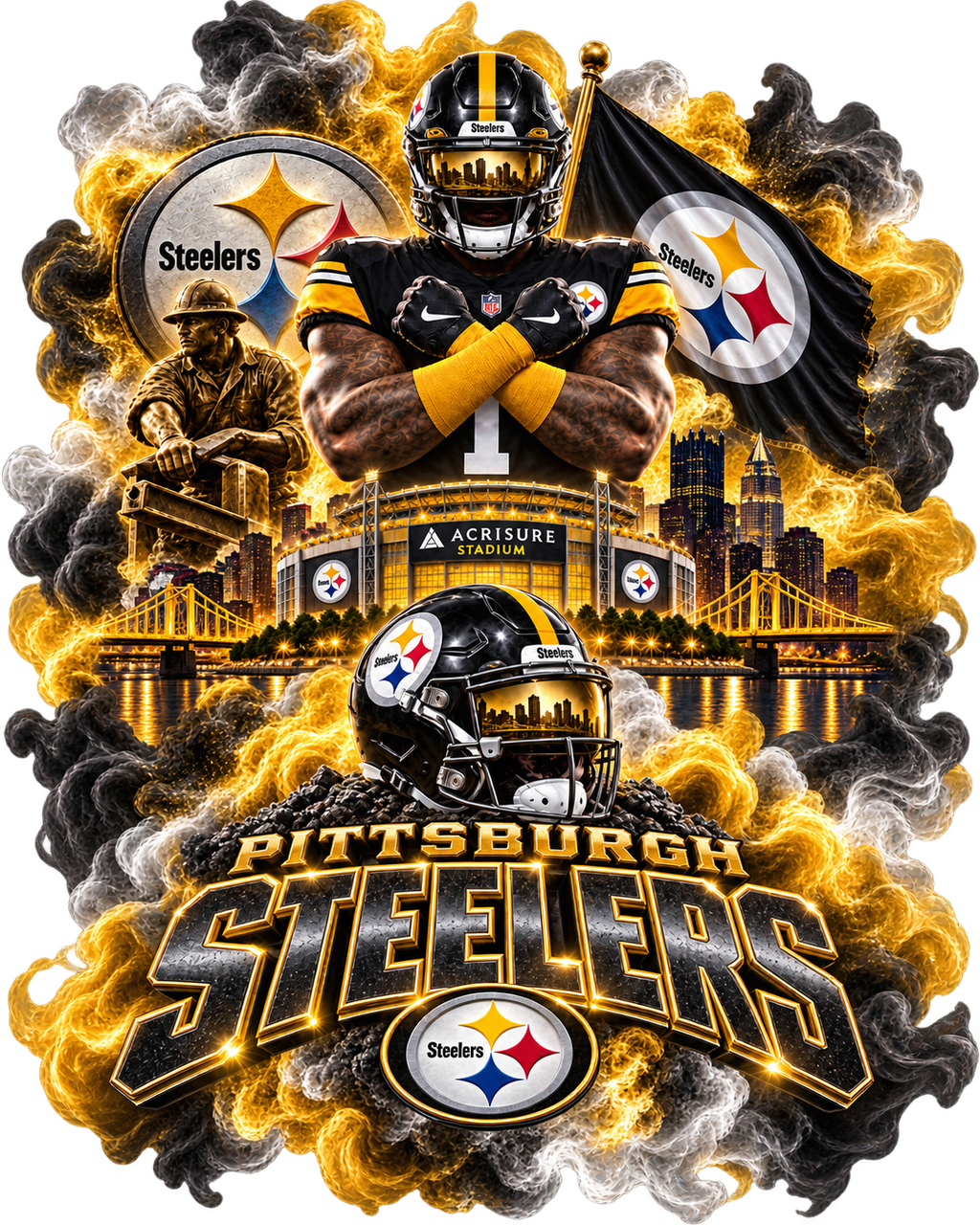 Game Day X Smoke Collection | Football Team Shirts & Fan Gear