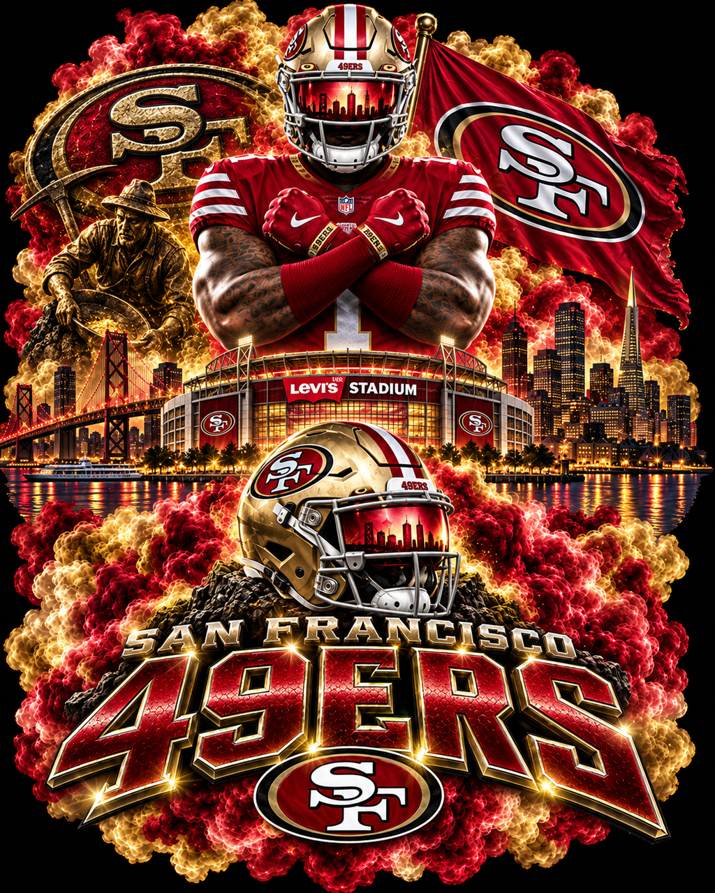 Game Day X Smoke Collection | Football Team Shirts & Fan Gear