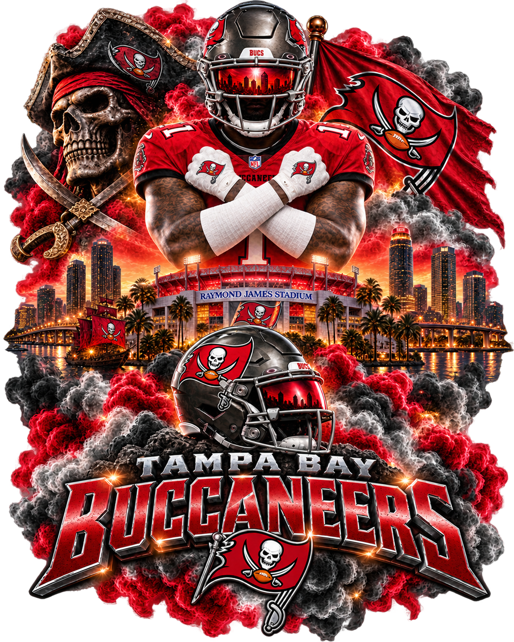 Game Day X Smoke Collection | Football Team Shirts & Fan Gear